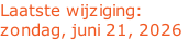 Laatste wijziging:
zondag, juni 21, 2026